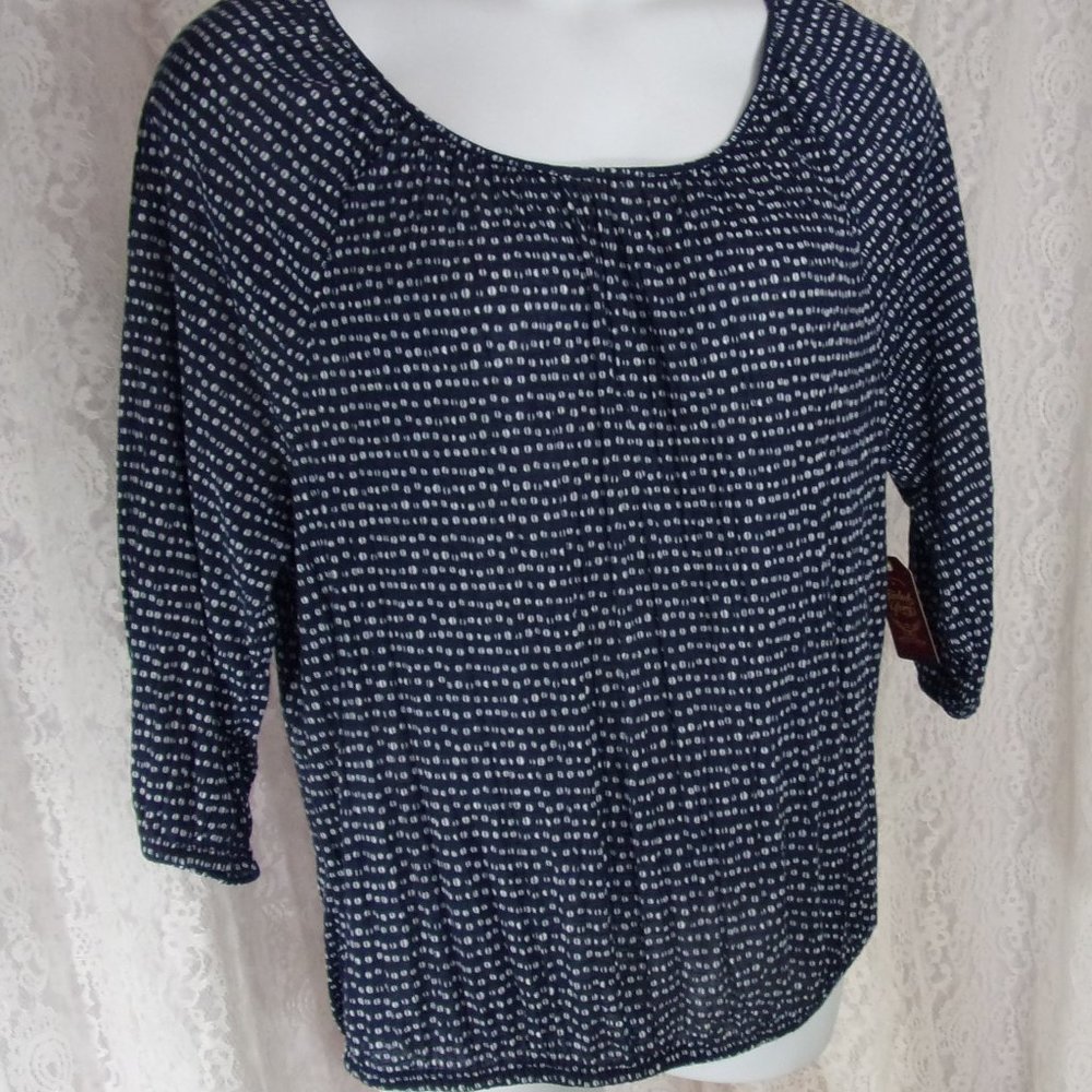 Peasant Off Shoulder Blouse NWT (1)